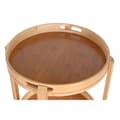 Miniatyrbillede 4 af 4: Servirni voziček DKD Home Decor Natur 44 x 44 x 90 cm
