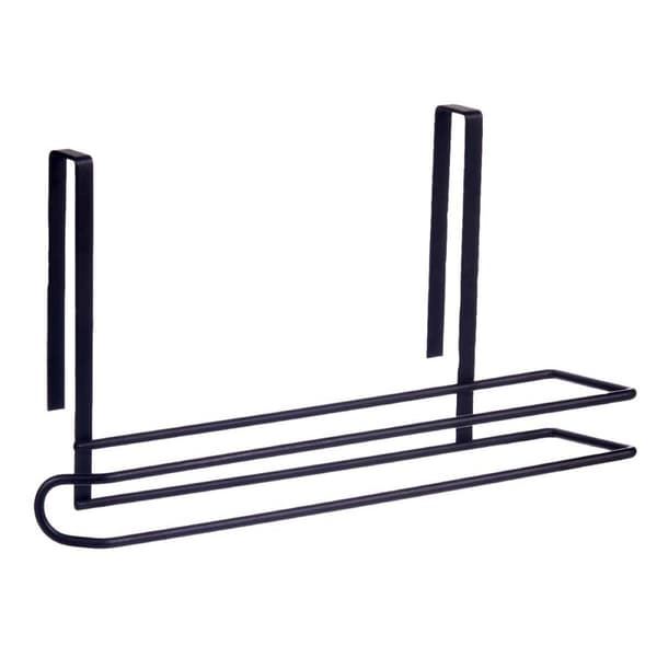 Keittiöpaperiteline Kinvara W6128-6 PDQ Musta Rauta 34 x 17,3 x 10,5 cm (8 osaa)