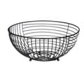 Miniatyrbillede 2 af 2: Frugtskål Kinvara W7728-1P Sort Metal 28 x 12 x 28 cm (6 enheder)