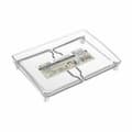 Miniatyrbillede 3 af 3: Tallerkenstativ Confortime Foldbar Gennemsigtig 31 x 22 x 16,8 cm (12 enheder)