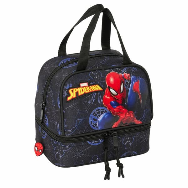Lunchlåda Spider-Man Attack Svart 20 x 20 x 15 cm