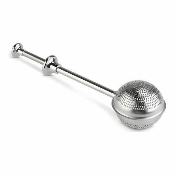 Infusionsfilter Quttin Rostfritt stål Silvrig Knapp (24 antal) (18,5 x 5 cm)