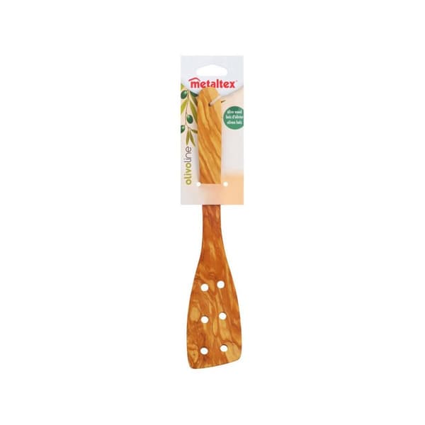Köks Spatel Metaltex Brun Naturell Trä Olivträ 30 cm