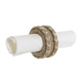 Miniatyrbillede 2 af 4: Servietring DKD Home Decor Natur Jute Mangotræ 6 x 3 x 6 cm 4 Dele