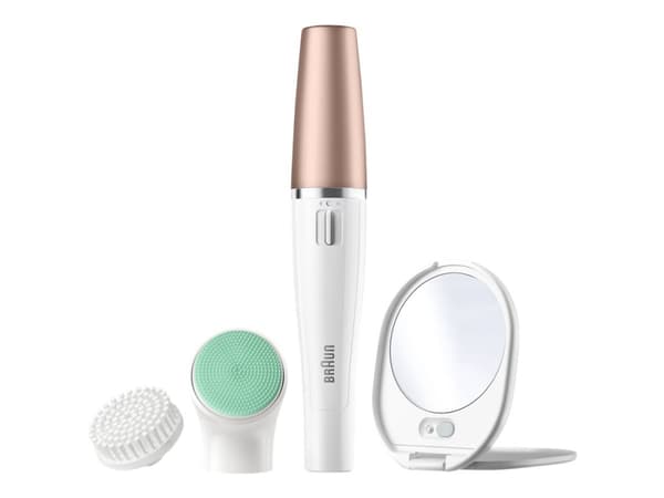 Braun FaceSpa 851V - Ansiktsepilator - trådløs