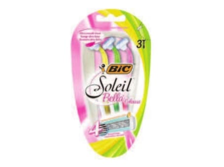 BIC Soleil Bella Bella Color Shaver 3&amp