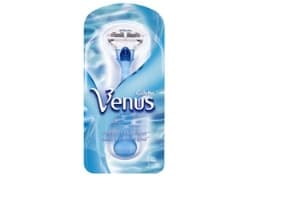 Gillette Venus Original, sininen, valkoinen, aloe vera