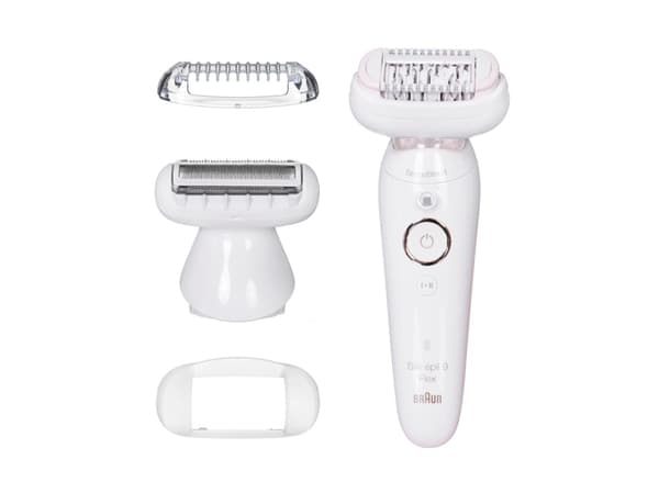 Braun Silk-épil 9-9002 Flex, Kulta, Valkoinen, 40 pinsettiä, Kainalo, Bikini, Front thigh, Käsivarsien yläsisäpuoli, Epilointi, Ihokarvojenajo, LED,