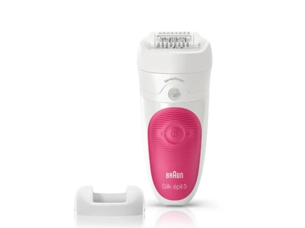 Braun Silk-épil 5 5/500 SensoSmart 28 pinsetter Rosa, Hvit