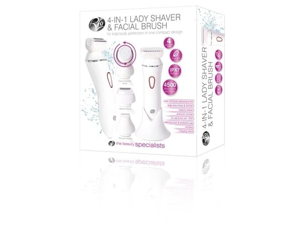 RIO Beauty 4-in-1 shaver and facial brush RIO SHFA