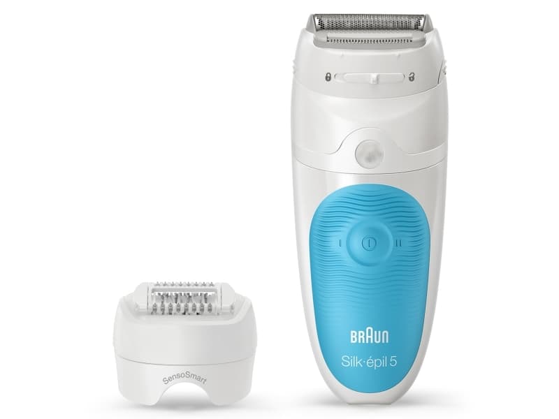 Braun Silk-épil 5 SES 5-605 28 pincetter Blå, Vit