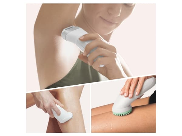Braun Silk-épil 9 9-865, Vit, 40 pincetter, Rakning, 1,23 m, Batteri, 100 - 240 V