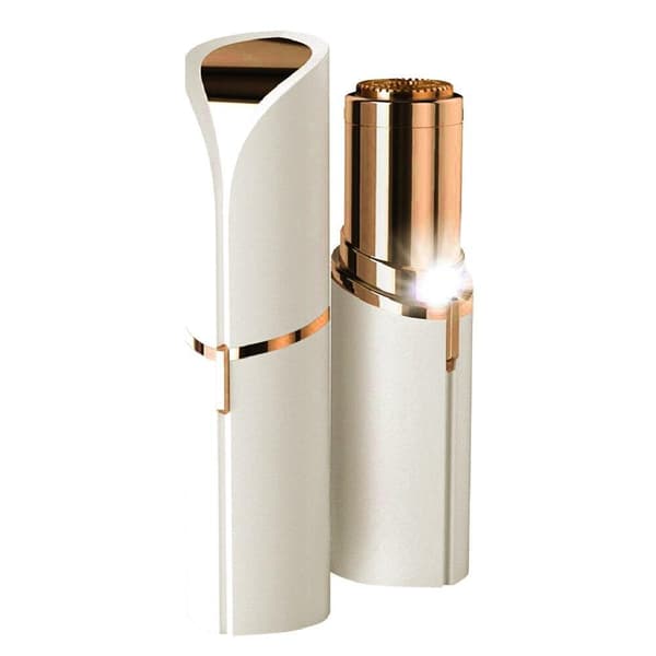Portabel Ansiktstrimmer - Vit / Guld