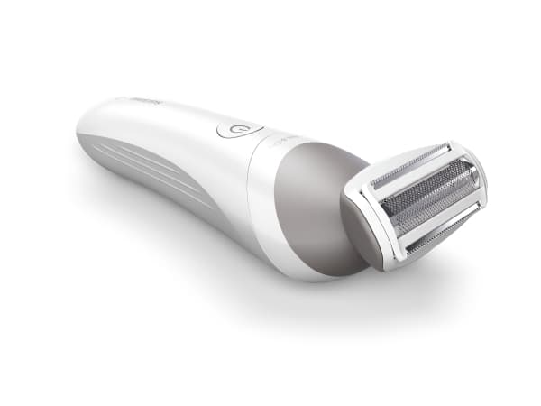 Philips Lady Shaver Series 6000 BRL126/00 Johdoton karvojenpoistolaite kuiva- ja märkäajoon, Hopea, Valkoinen, Nikkeli, Akku, Nikkelimetallihybridi (