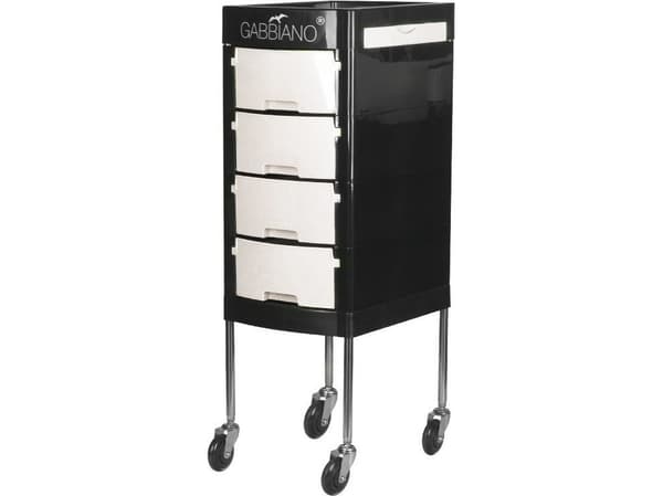 Activeshop Gabbiano frisørassistent FT65-1 sort/hvit