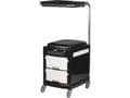 Miniatyrbild 1 av 5: Activeshop POMOCNIK - TABORET DO PEDICURE 16 PLUS CZARNY/BIAŁY