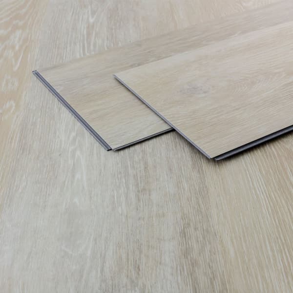 PVC-vinyylilattia Oak Afterglow 4,2 mm:n click-järjestelmällä 1,5 m²:n design-lattialle ML-Design