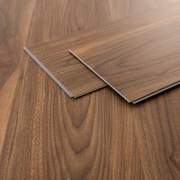 3 m² Click vinylgolv ek 4,2 mm slitskikt brunt golv PVC-laminat