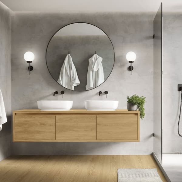 11,5 m² PVC-liimavinyylilattia Vinyylilattia Laminaattilattia Luonnollinen tammi
