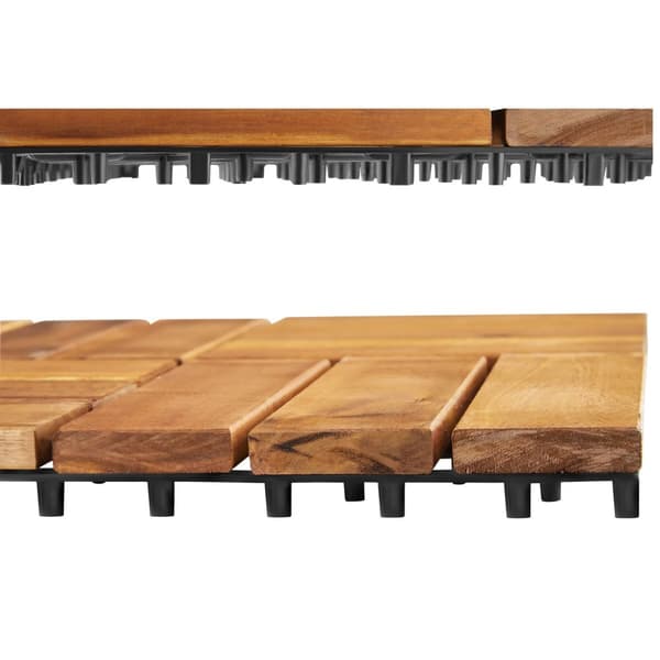 Terrassplattor Tabula 12-pack lameller - 40