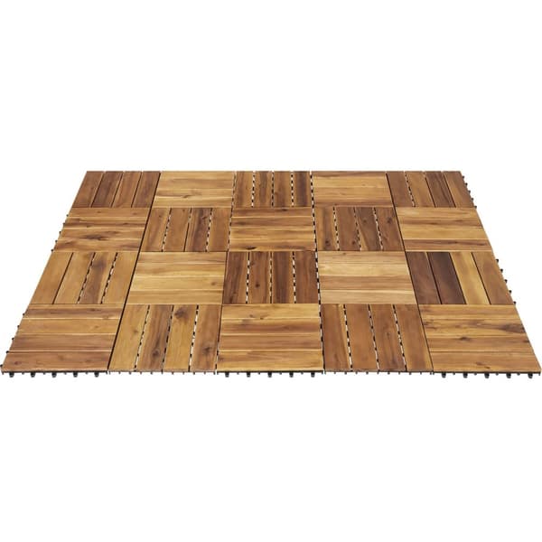 Terrassplattor Tabula 12-pack lameller - 40