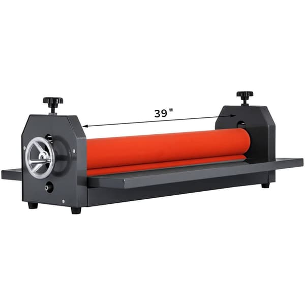 Manuell kallvals laminator - Justerbar design, hopfällbart bord & halkfria fötter
