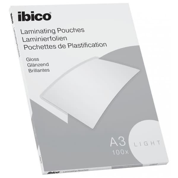 Ibico Basics lätta A3 lamineringspåsar