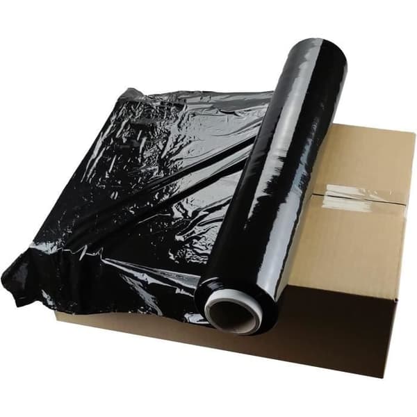Film Stretch Black 23 mikron 500 mm 1,5 kg - Netuno