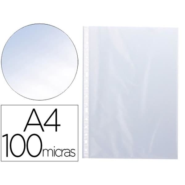 Pochette - Q-CONNECT - A4 - Transparent - Antistatisk - 10 enheter