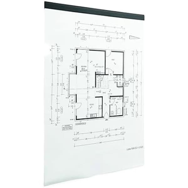Visuellt display - HÅLLBART - 470701 - 297 x 17 mm - Svart - 5 stycken - Magnetisk stängning