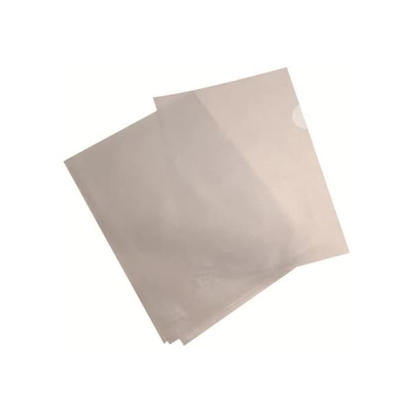 Esselte Transparent A4 hörnficka (förpackning om 25)