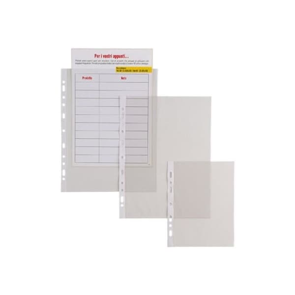 SEI ERCOLE Klar A4 perforerad ficka (25 st)-492230