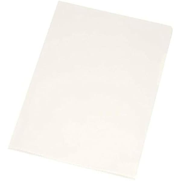 A4 genomskinliga fickor - Q-CONNECT - Paket med 100 - Diverse färger - Plast - Blandat