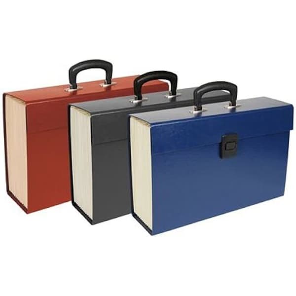Mallet med ficka - LIDERPAPEL - MF01 - 19 avdelningar - Kartong - Blandat