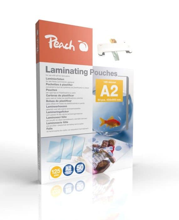 Plast för Peach-laminator