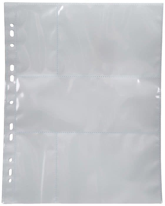 Veloflex plastpåse - 5347400 - Set med 5 A4-format fotopåsar för landskapsbilder 10 x 15 cm
