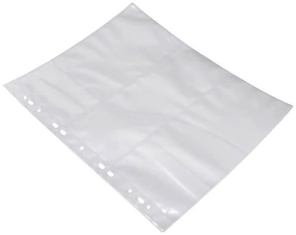 Veloflex plastpåse - 5347400 - Set med 5 A4-format fotopåsar för landskapsbilder 10 x 15 cm