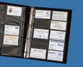 Miniatyrbild 2 av 2: Veloflex plastficka - 5341000 - Förpackning med 10 fickor för 20 A4 20-storlekar visitkort (Tyskland Import)