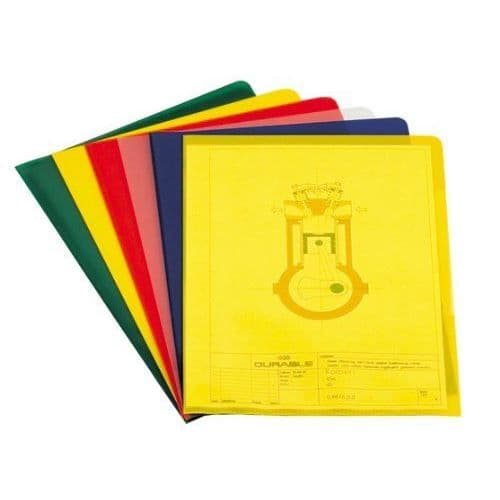 A4 hörnfickor - Slitstark - 233704 - 100 stycken - Rivsäker - Polypropen 0,12 mm