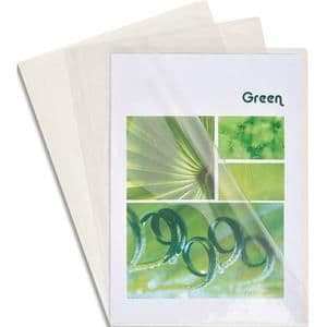 EXACOMPTA Box med 50 PVC-hörnfickor 20-...