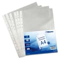 Miniatyrbild 1 av 3: Hålmappar A4 - Waytex - 931301 - Transparenta - Strukturerade - 40 mikron - Paket om 50
