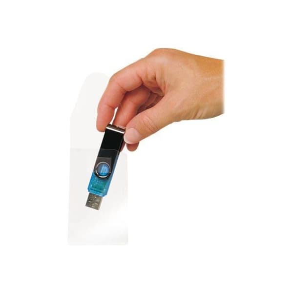 Set med 10 USB-påsar med fodral - 52,5 x 90 mm - 10 stycken + fodral - 3l
