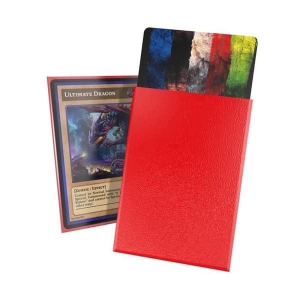 Ärmar Ultimate Guard Cortex - Röd - 60 fickor - japanskt format
