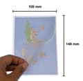 Miniatyrbild 3 av 4: Plast för Kangaro-laminator - K-16004 - Paket med 100 lamineringsark A6-format 111 x 154 mm 125 mikron