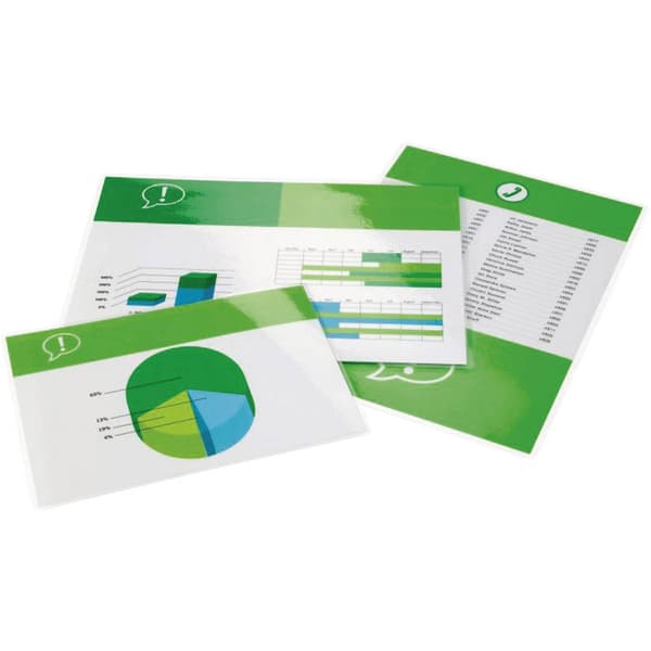 GBC Lamineringsfilm DIN A4 125 micron glänsande 100 st
