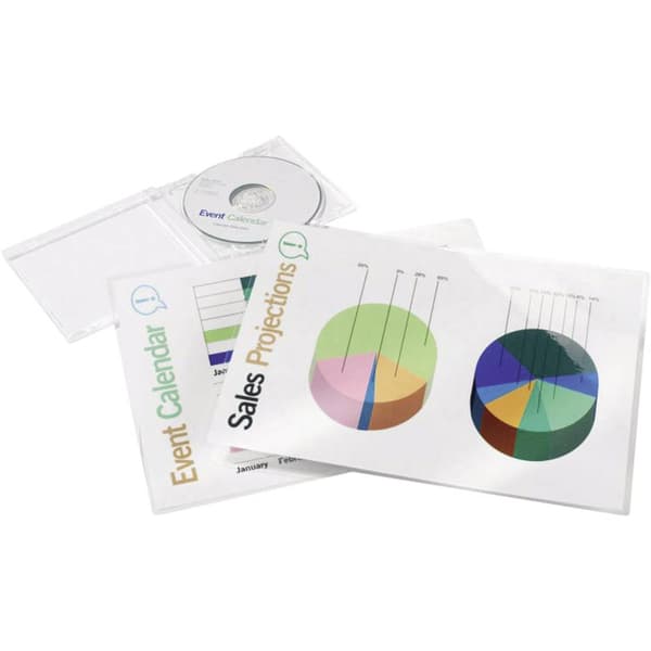 GBC Lamineringsfilm DIN A4 125 micron glänsande 100 st