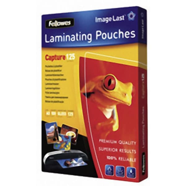 Fellowes Lamineringsfilm DIN A5 125 micron glänsande 100 st