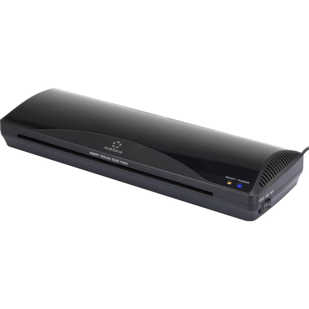 Renkforce Laminator RL300 28984c17 DIN A3, DIN A4, DIN A5, DIN A6, DIN A7, DIN A8, visitkort