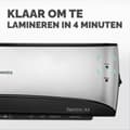 Pikkukuva 2 / 9: Fellowes Spectra A3 Kylmä/kuumalaminaattori Musta, Harmaa