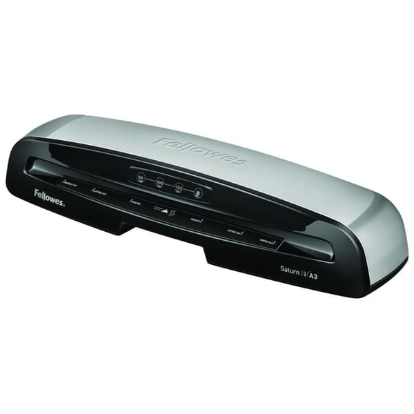 Fellowes Saturn 3i Kall/varm laminator 300 mm/min Svart, Silver